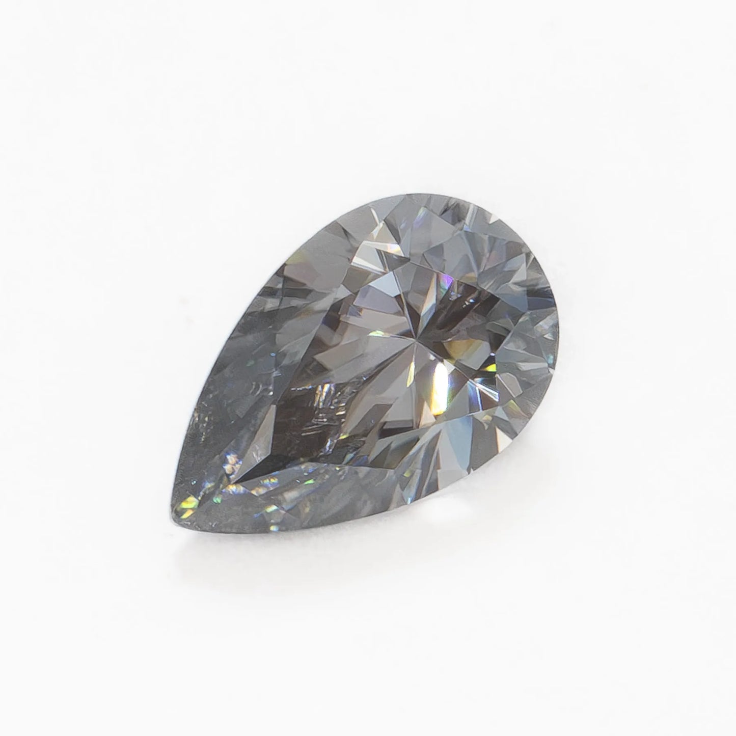 Grey Moissanite