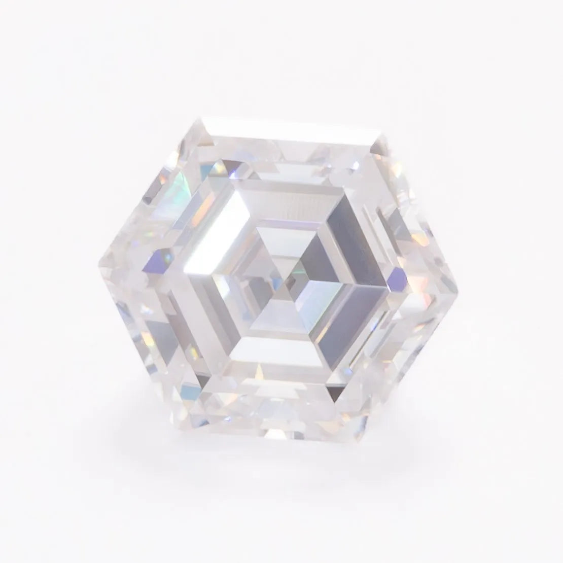 white moissanite hex