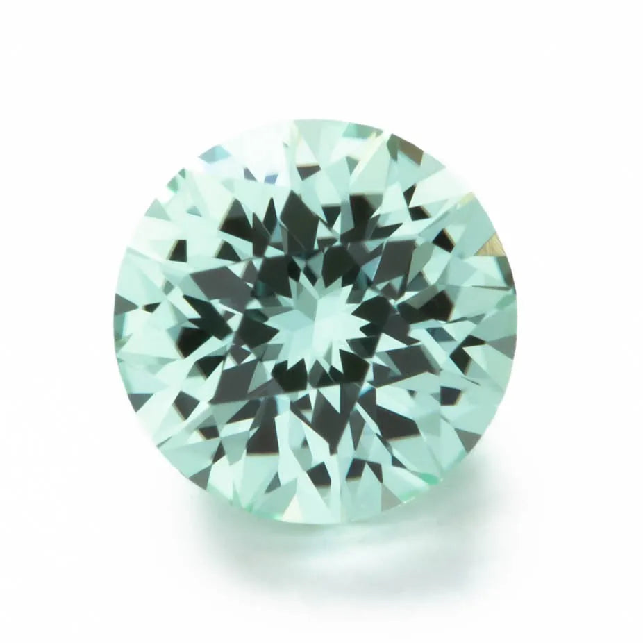 mint lab sapphire round cut stormlight