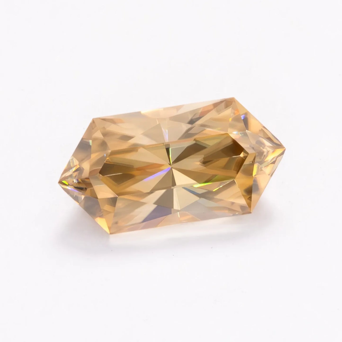 Champagne Moissanite
