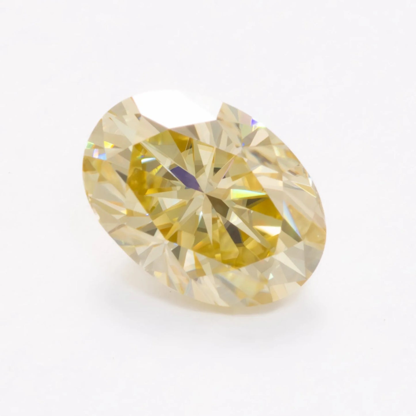 Yellow Moissanite