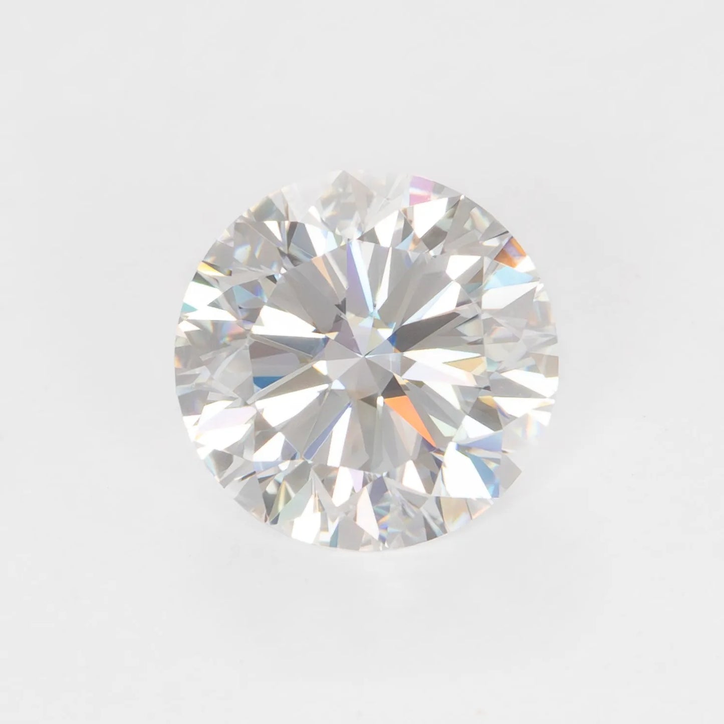 White Moissanite