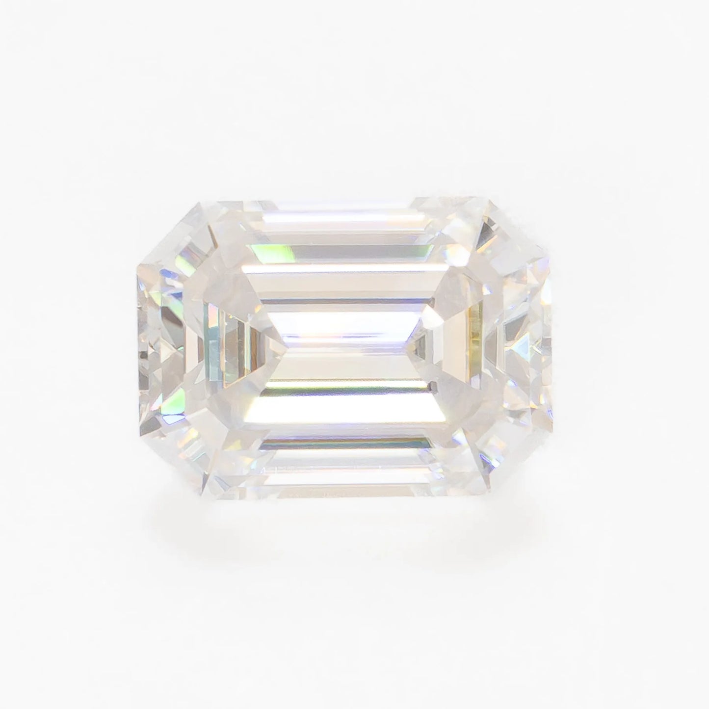 White Moissanite
