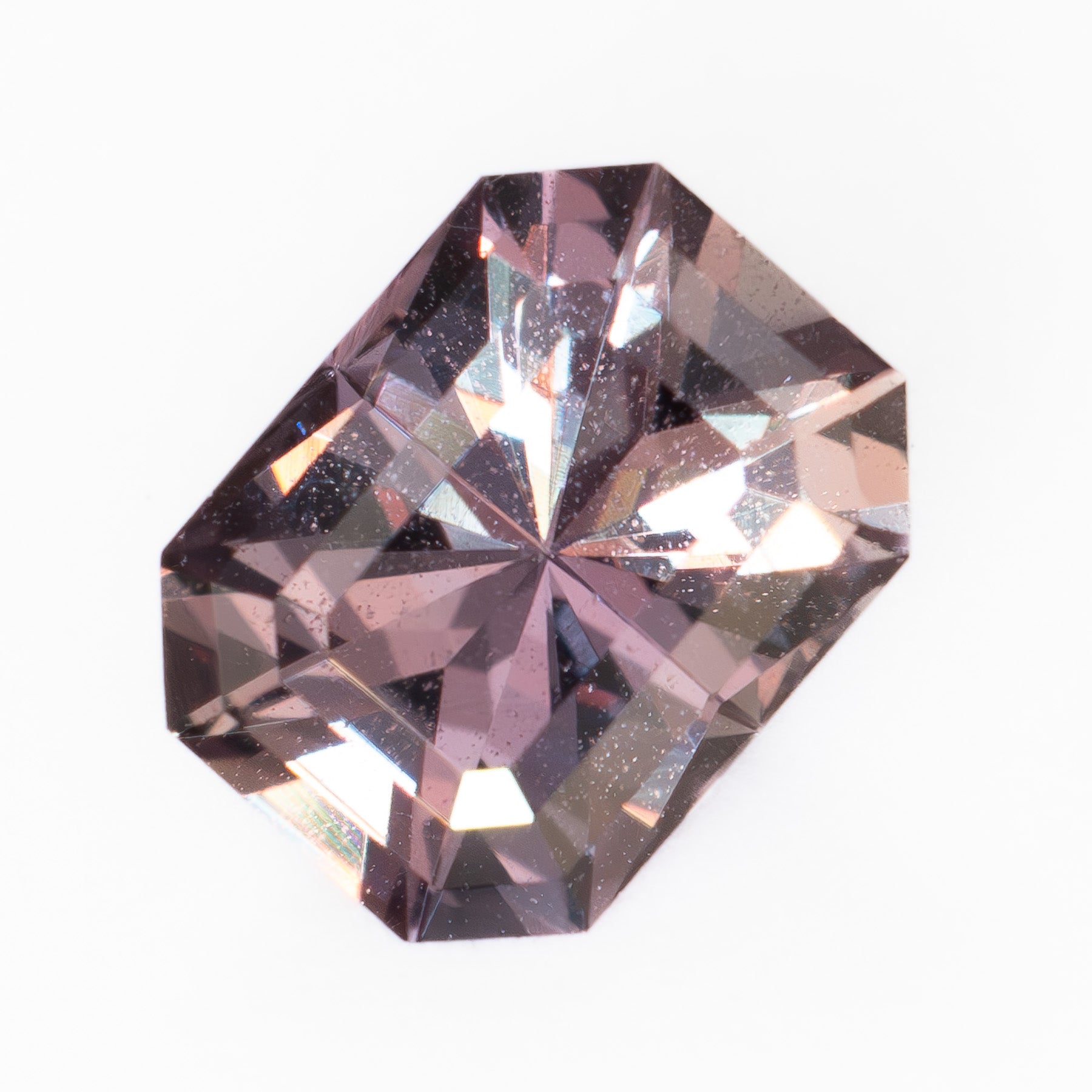 AF0105 1.17ct purple radiant cut african sapphire