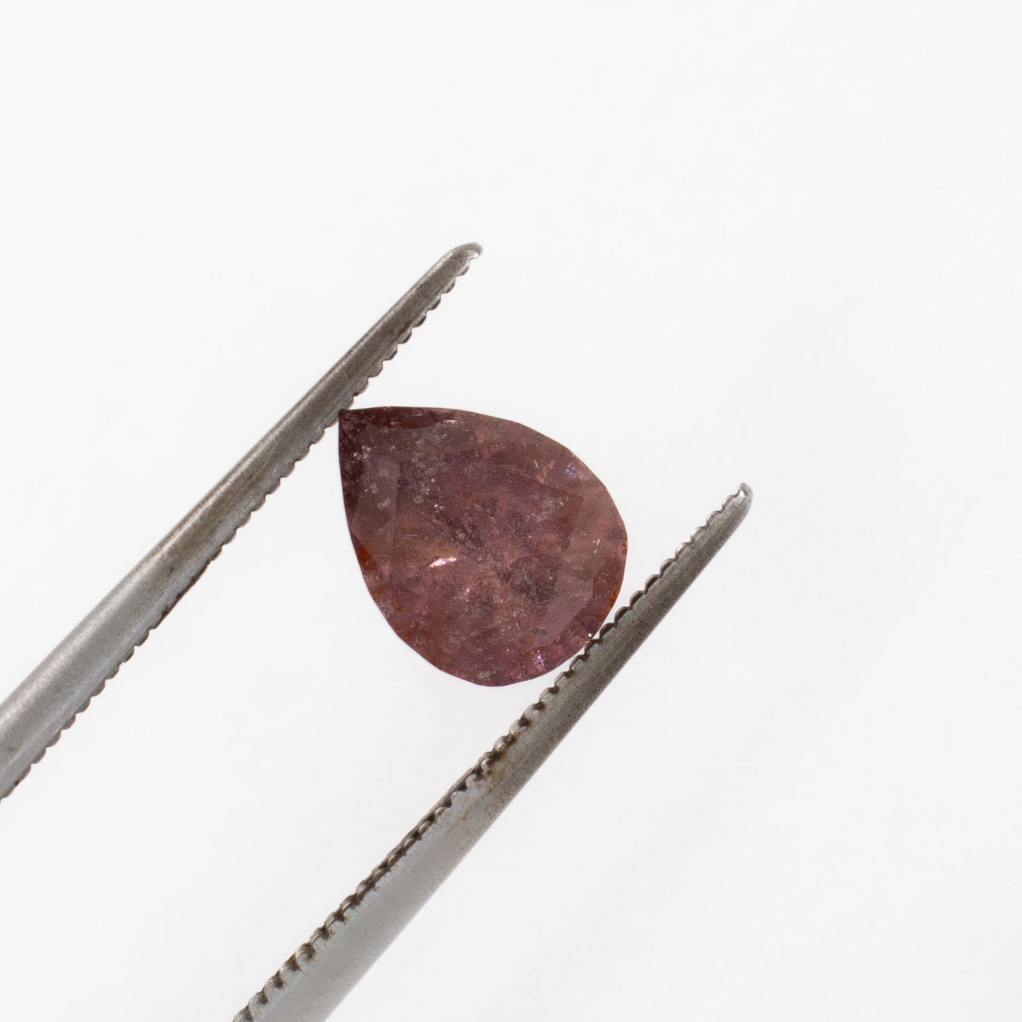 AF0119 pink-orange pear african sapphire