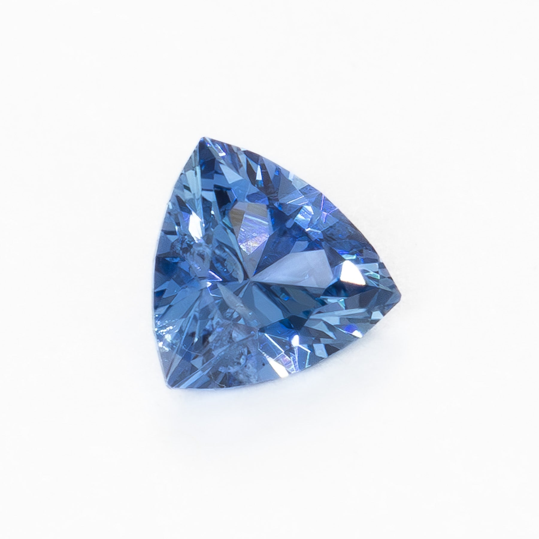 AF0123 blue trillion african sapphire
