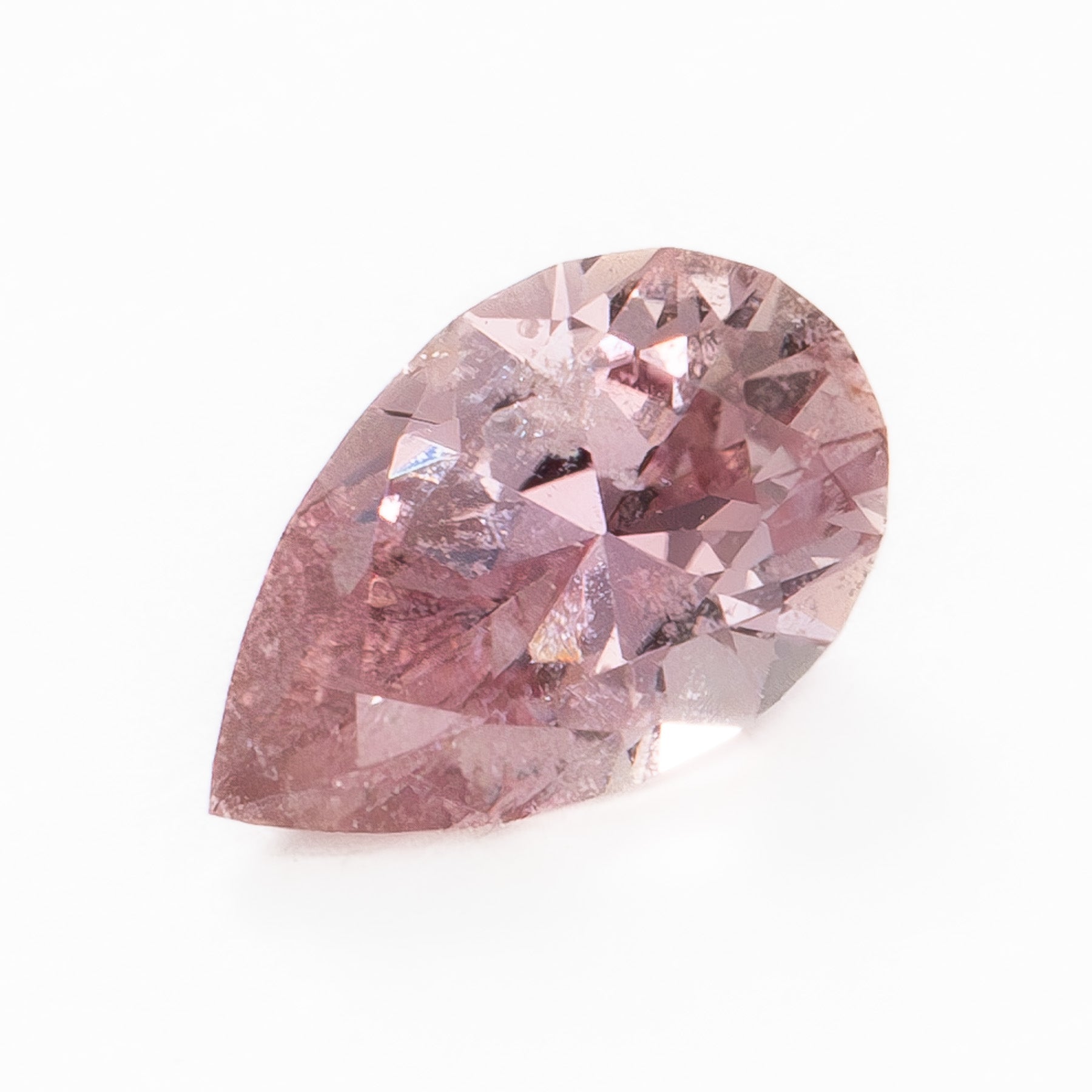 AFA0141 pink pear cut african sapphire