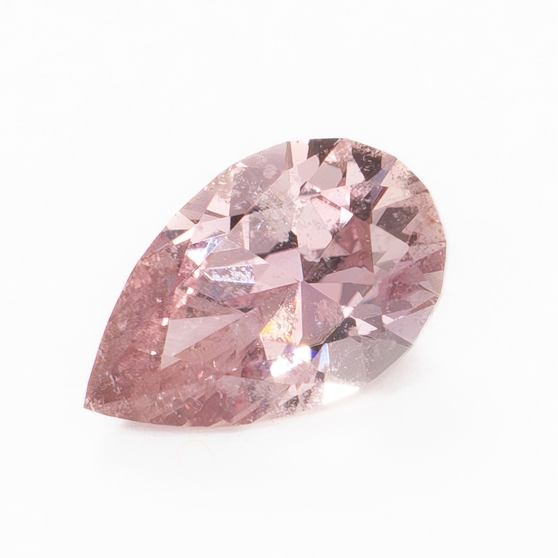 AFA0141 pink pear cut african sapphire