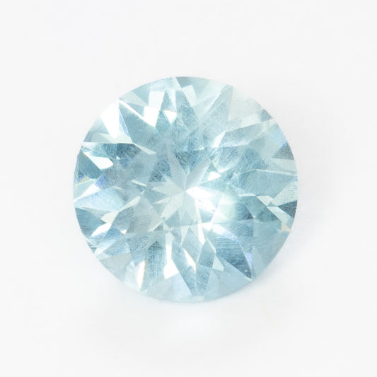 AQ0102 1.37ct round cut aquamarine