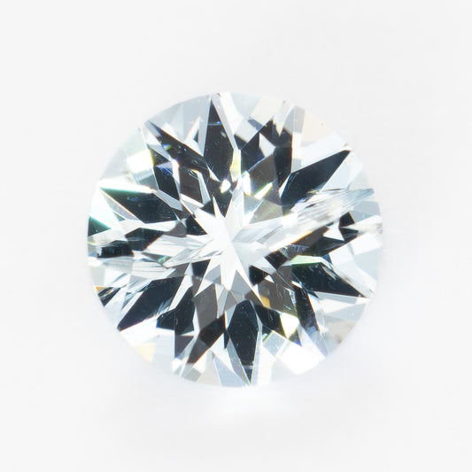 AQ0103 0.74ct round cut aquamarine