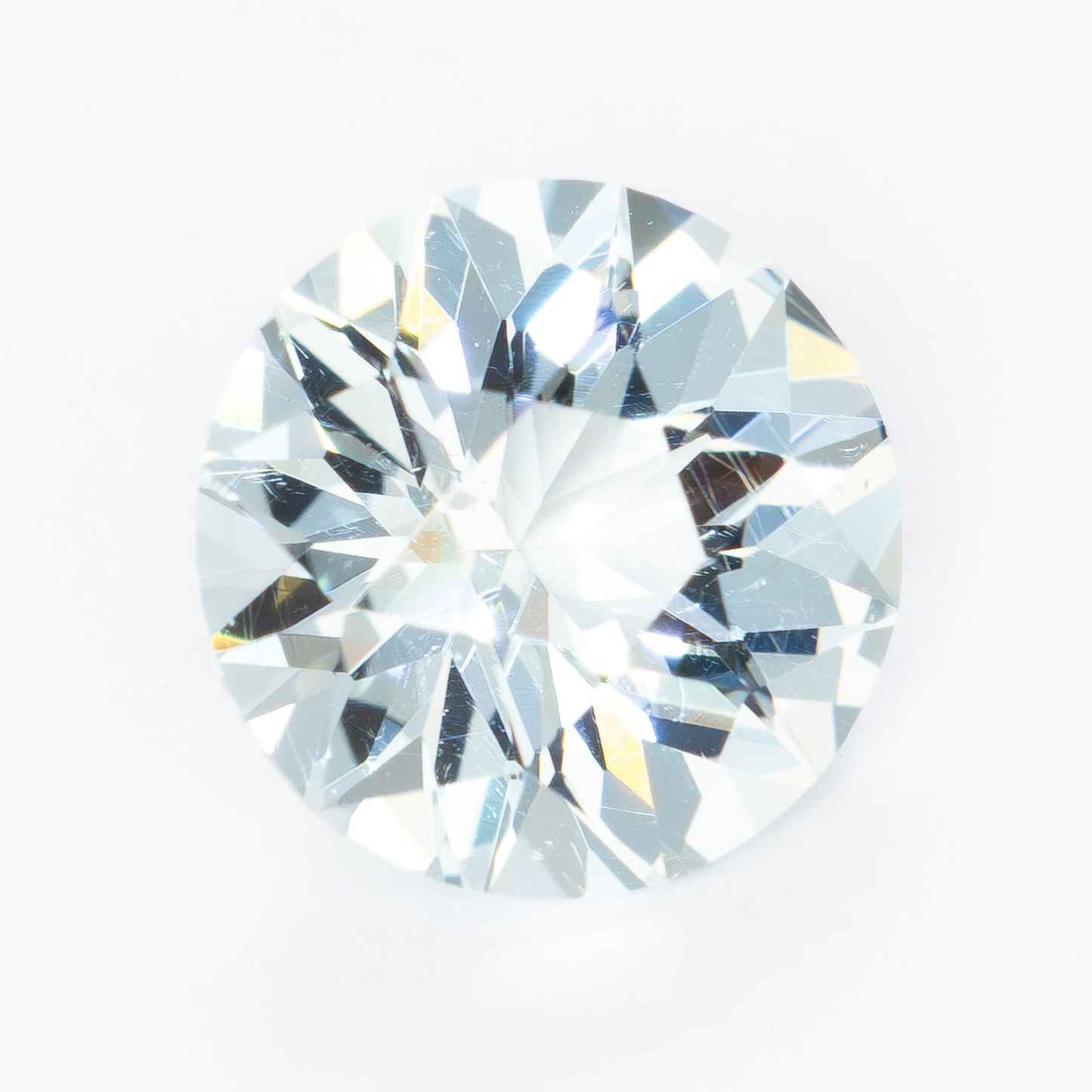 AQ0104 1.02ct round cut aquamarine