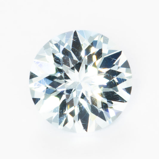 AQ0104 1.02ct round cut aquamarine