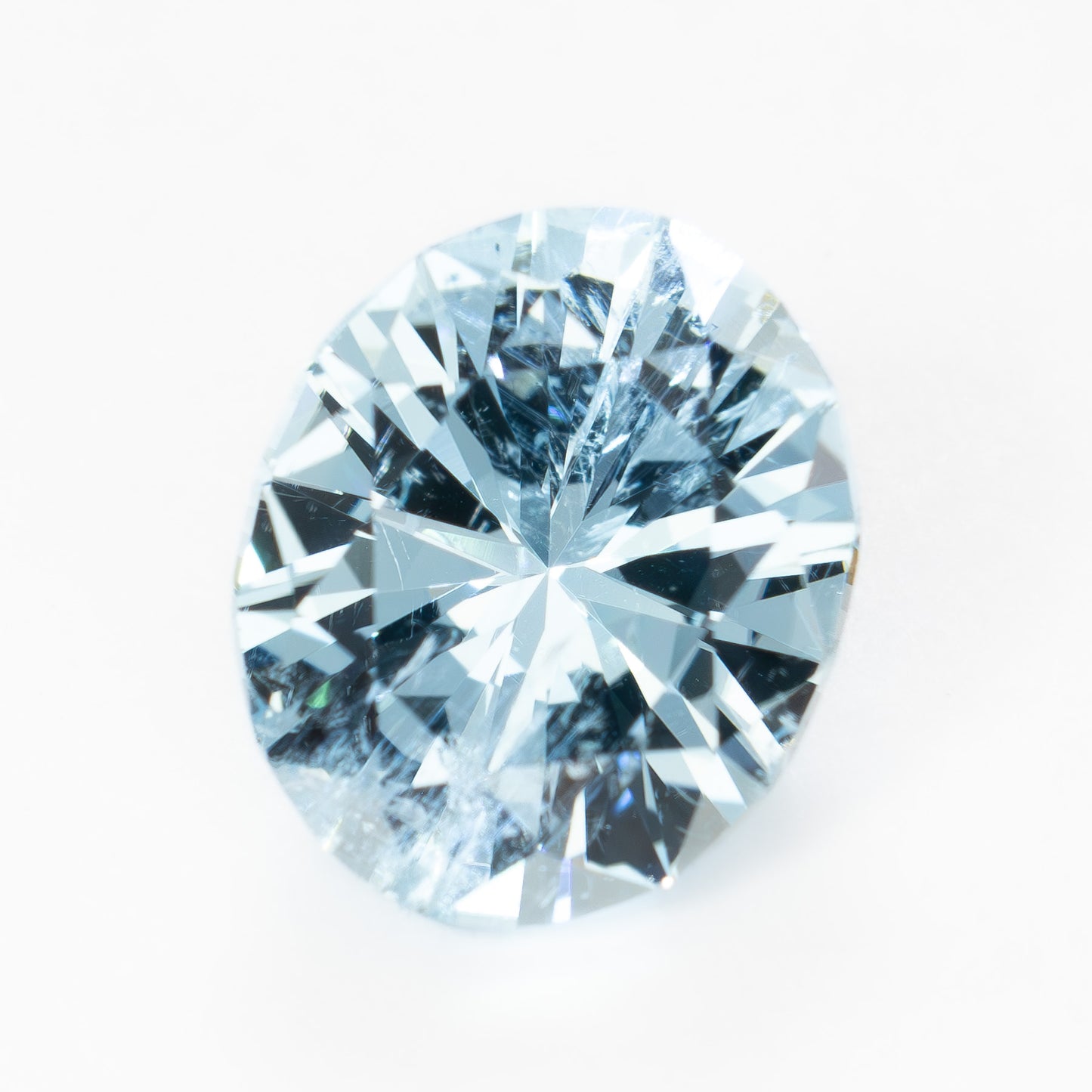 AQ0106 4.02ct oval cut aquamarine