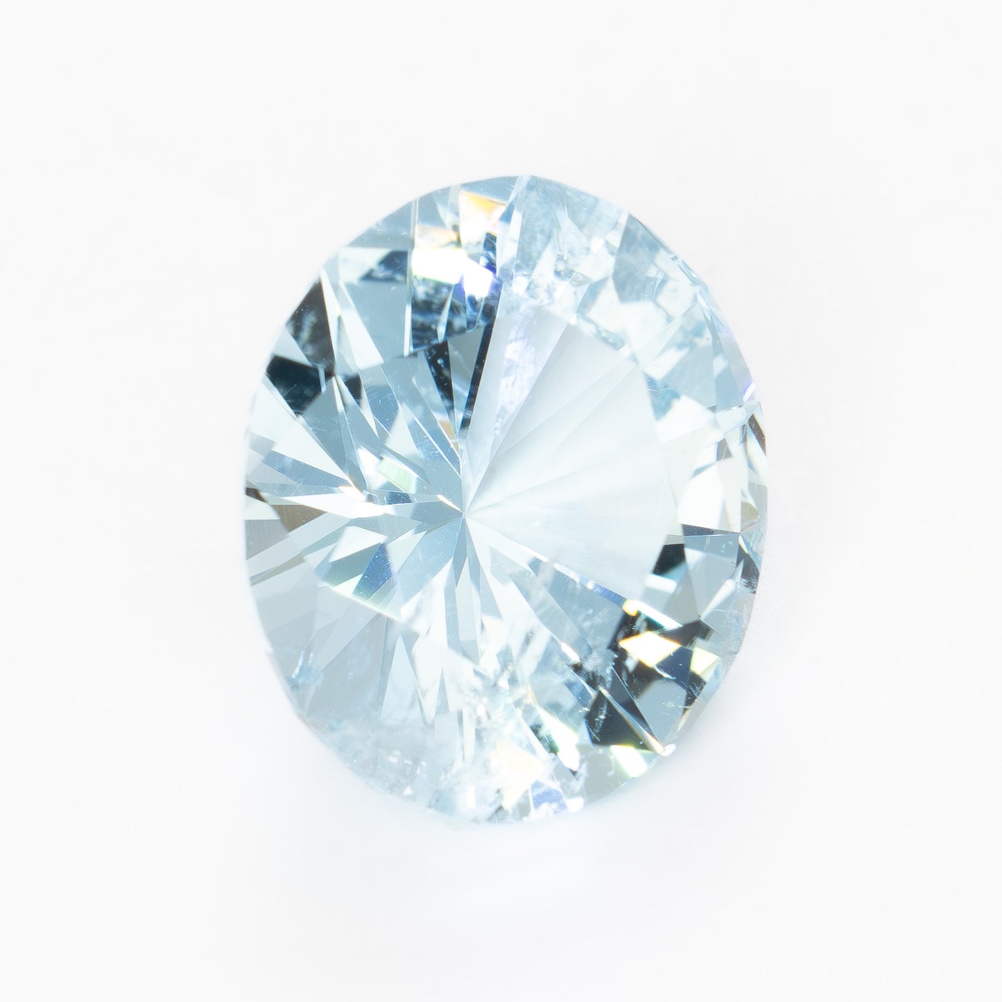AQ0106 4.02ct oval cut aquamarine