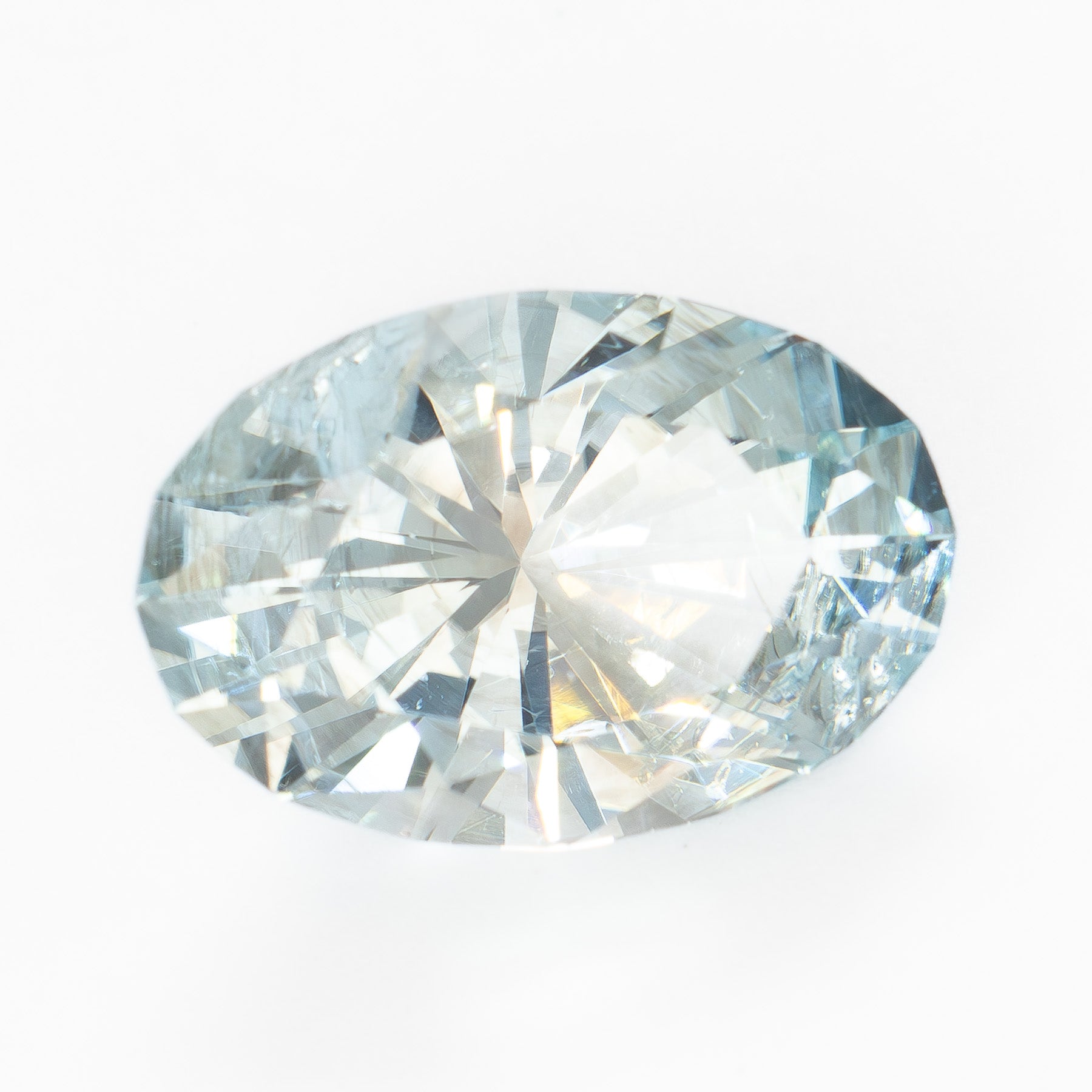 AQ0113 6.63ct oval cut aquamarine