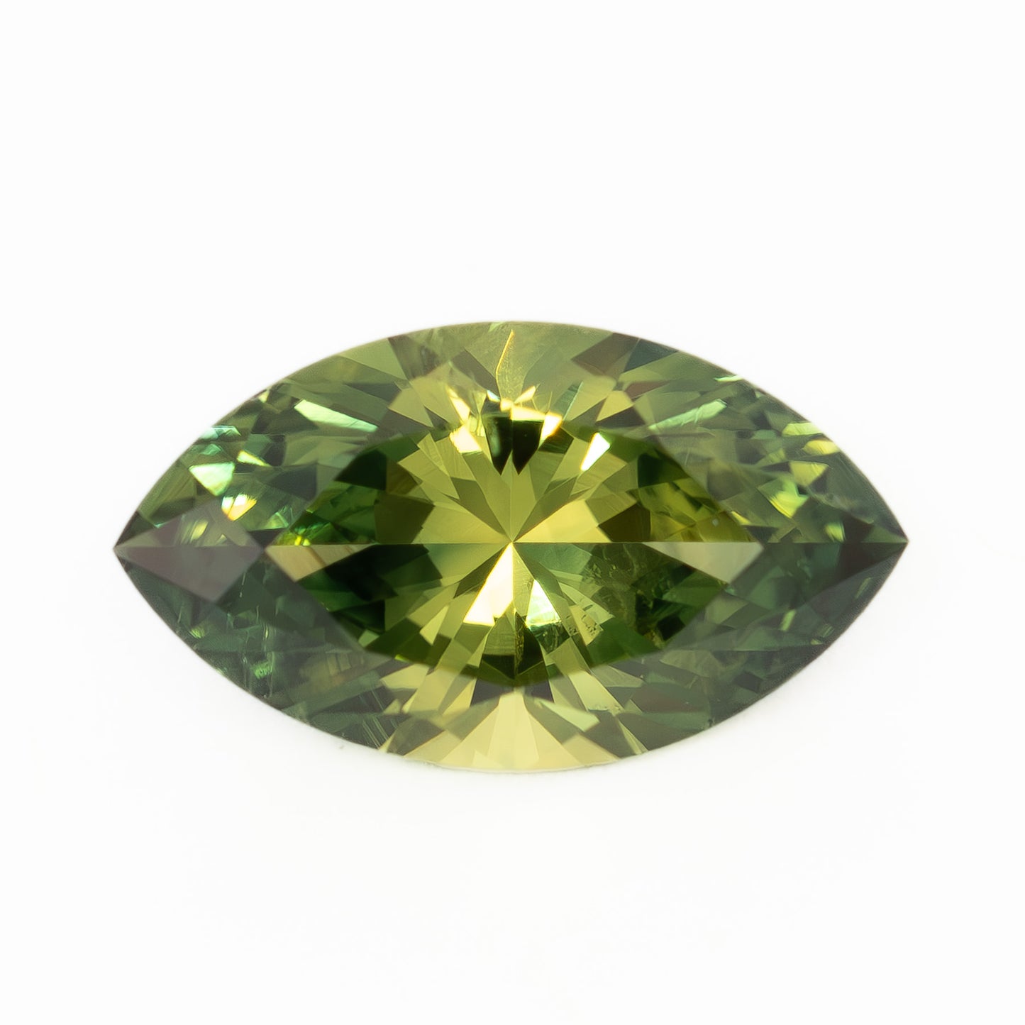 ASN0068 1.75ct green marquise cut australian sapphire