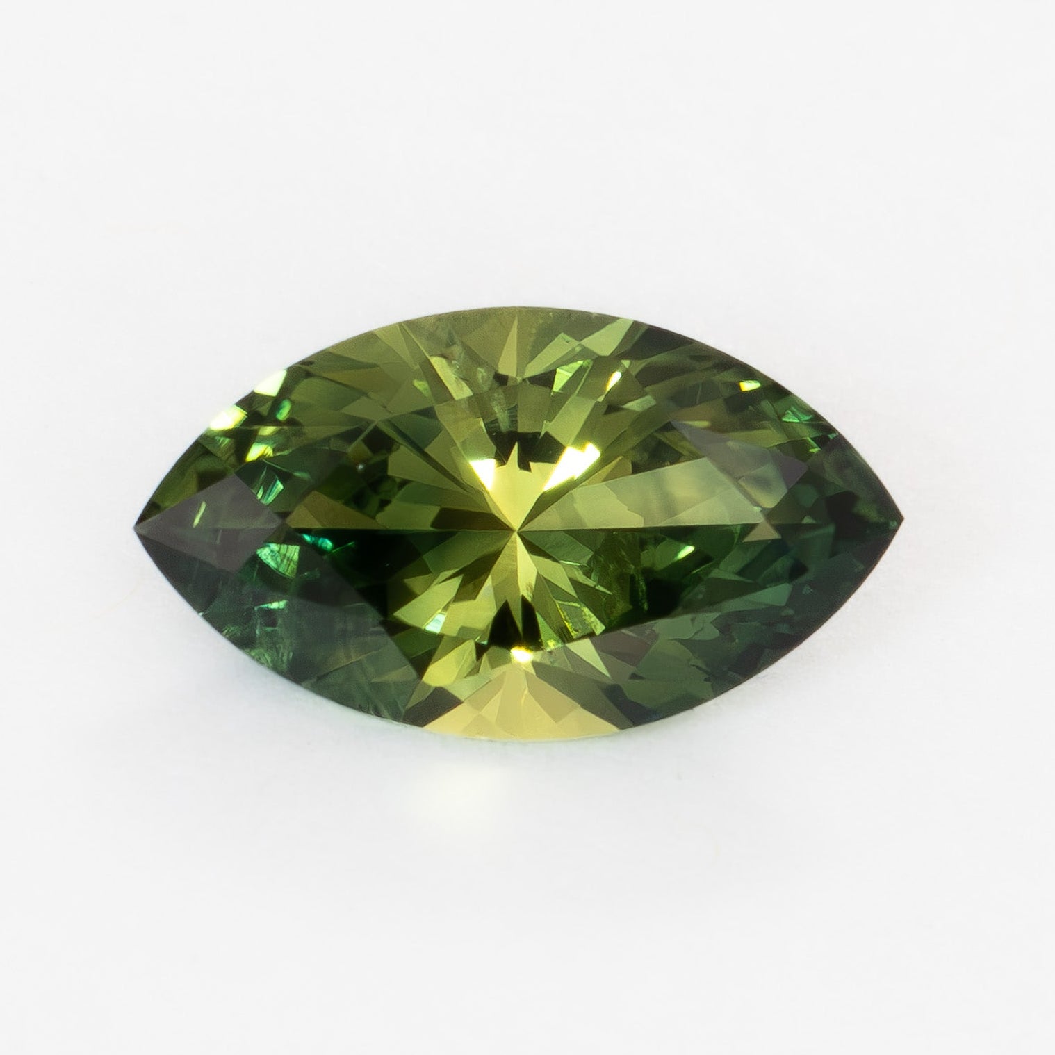 ASN0068 green australian sapphire marquise