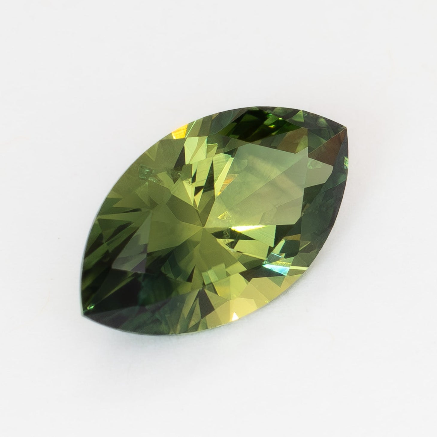 ASN0068 green australian sapphire marquise