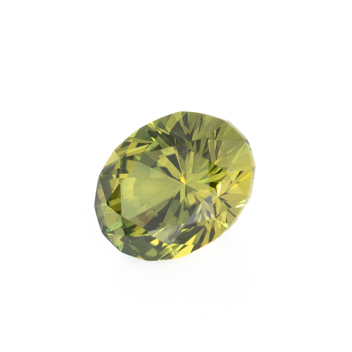 AU0145 1.71ct green omni oval australian sapphire