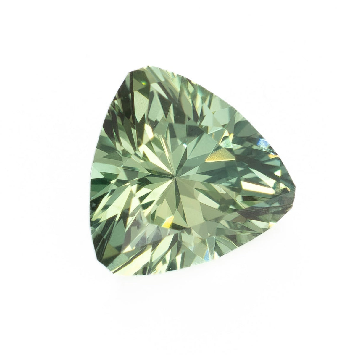 AU0148 1.00ct green tachyon trillion australian sapphire