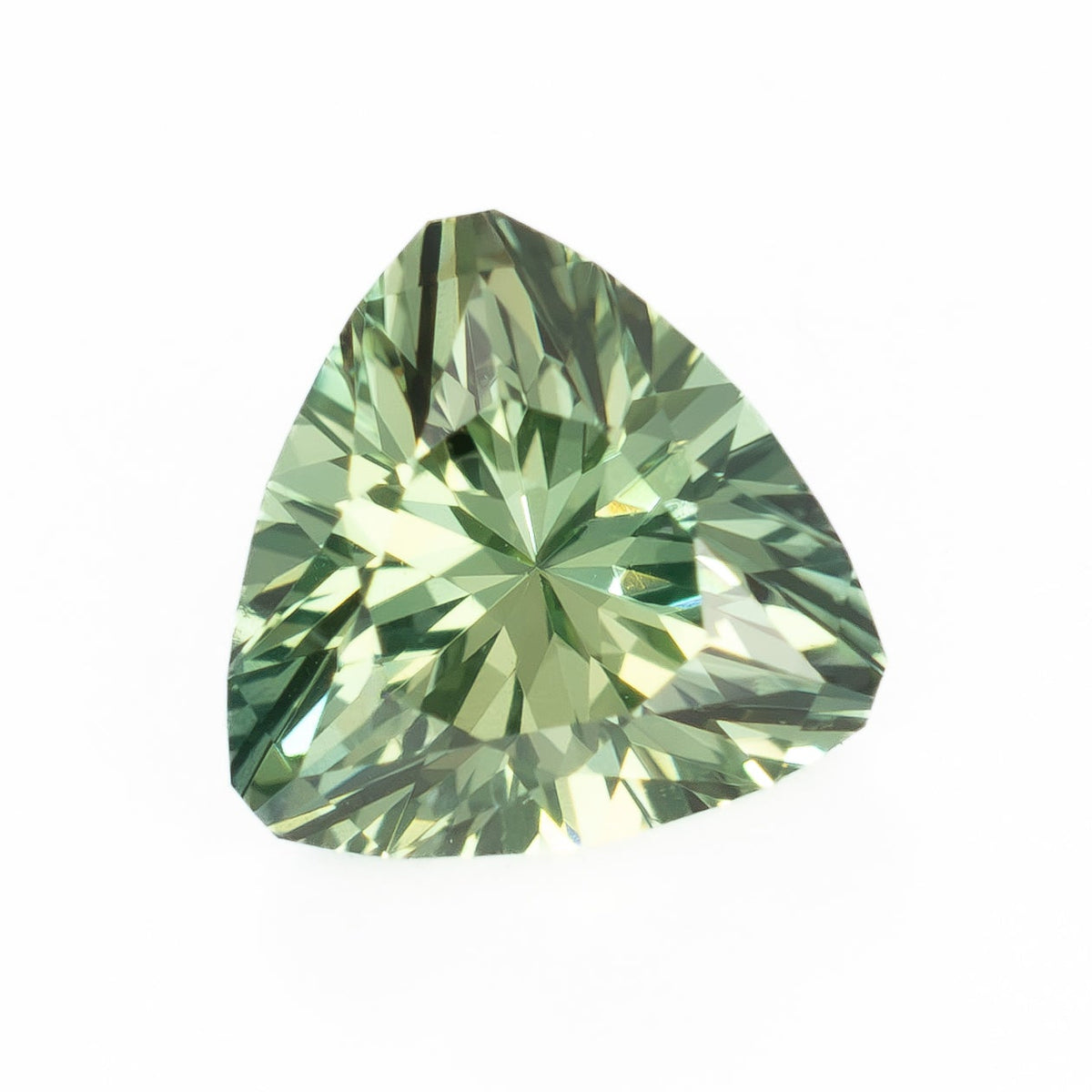 AU0148 1.00ct green tachyon trillion australian sapphire