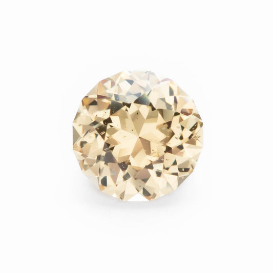 GR0102 yellow round garnet