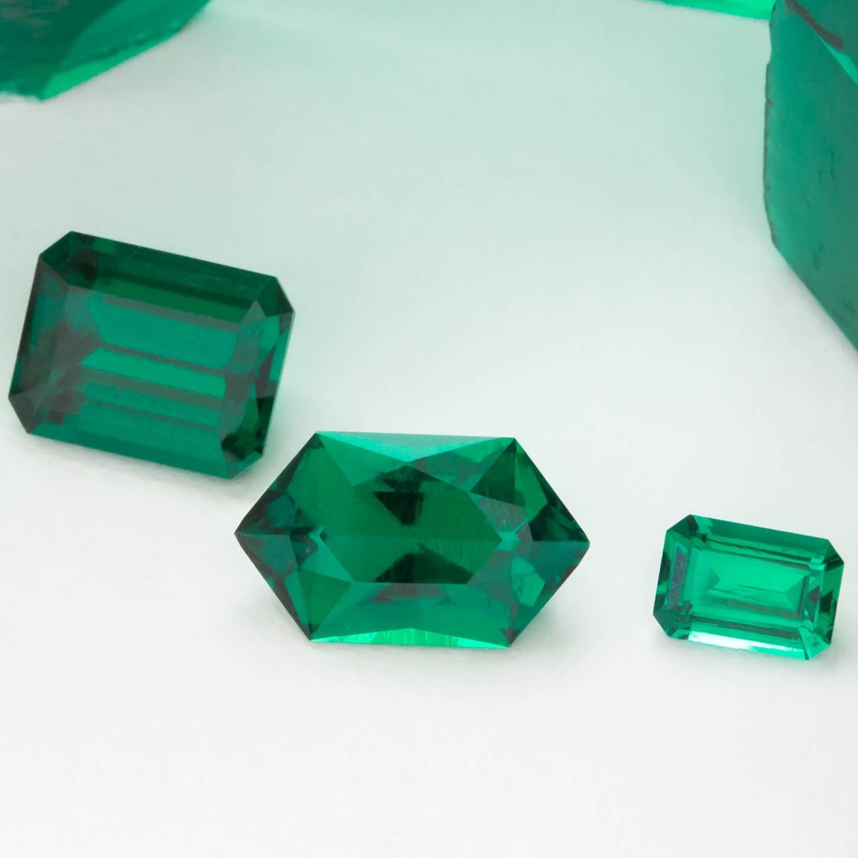 zambian color hydrothermal emerald