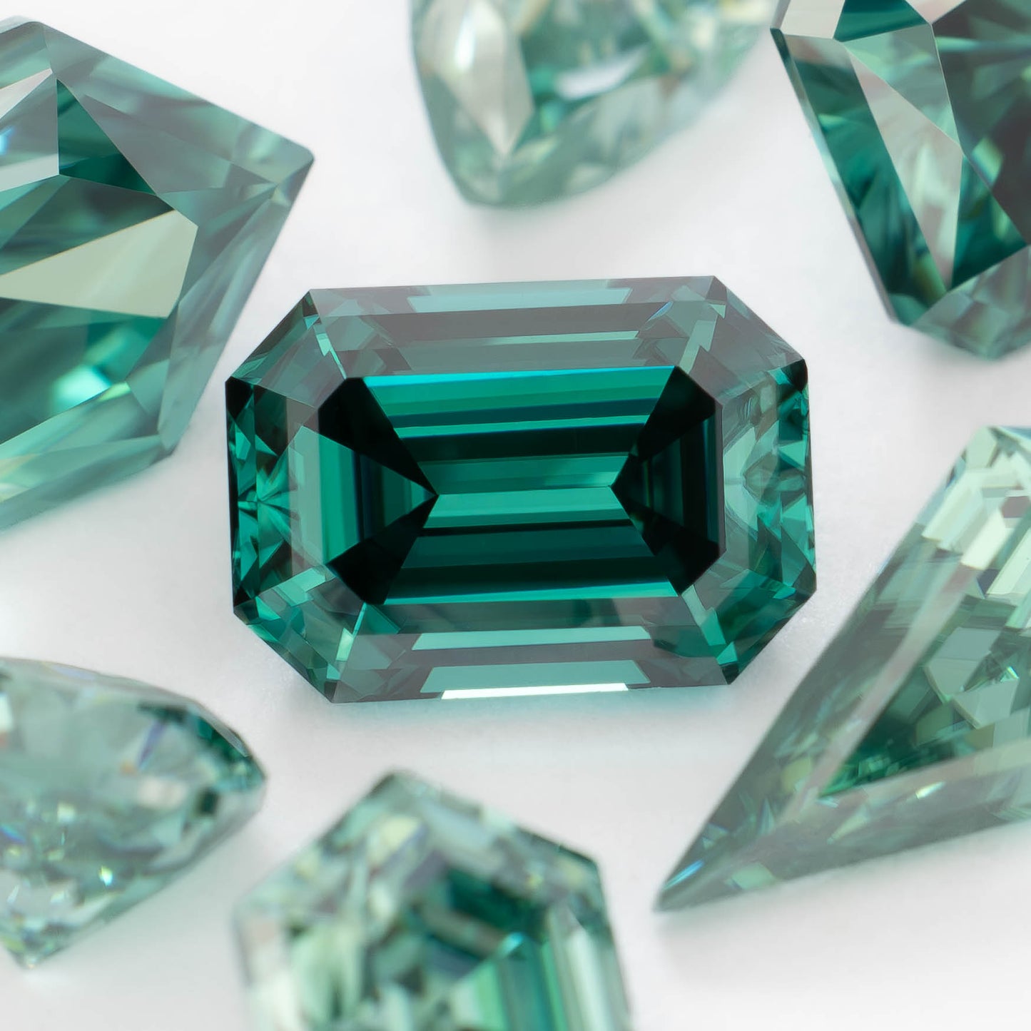 Green Moissanite