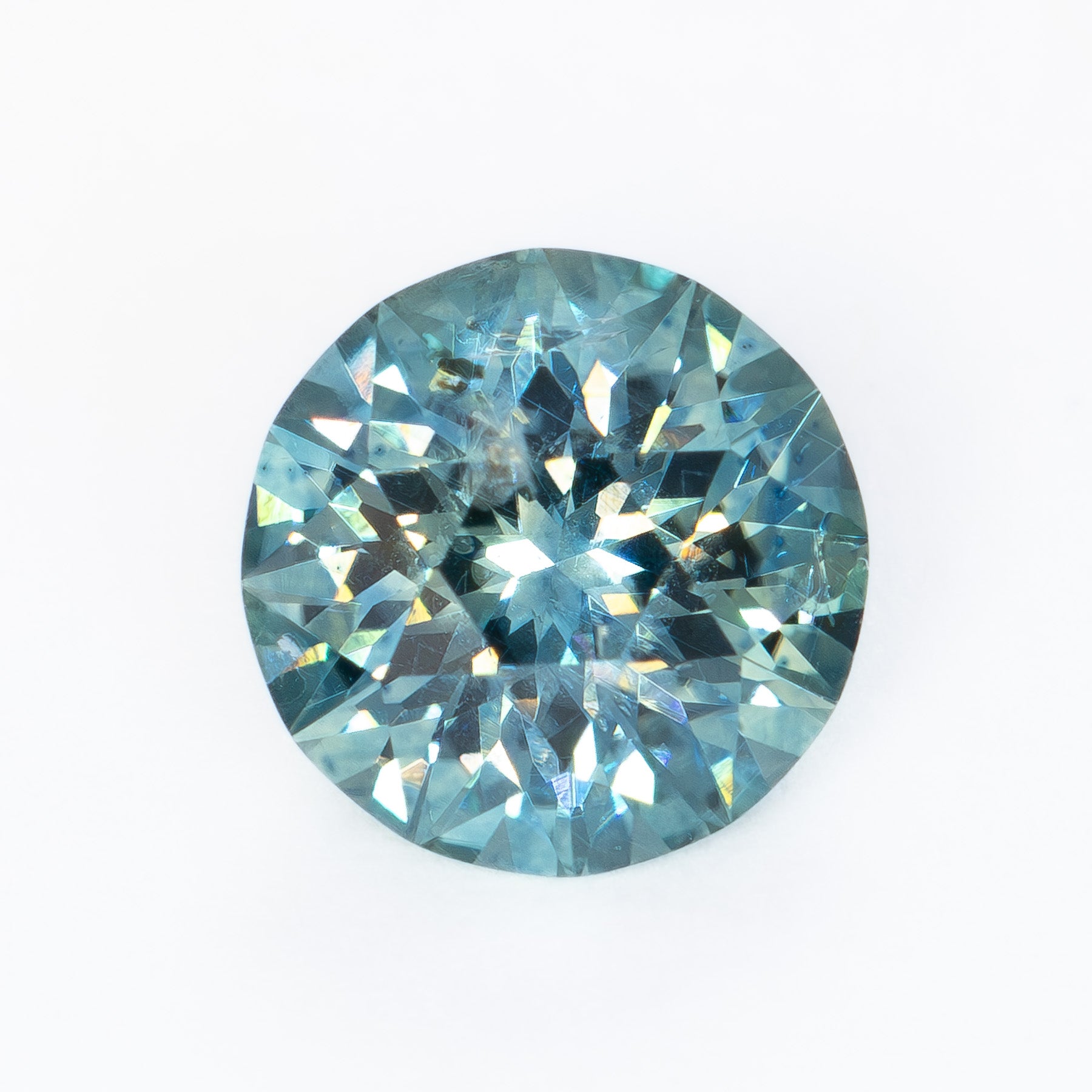 MS0101 light blue round montana sapphire