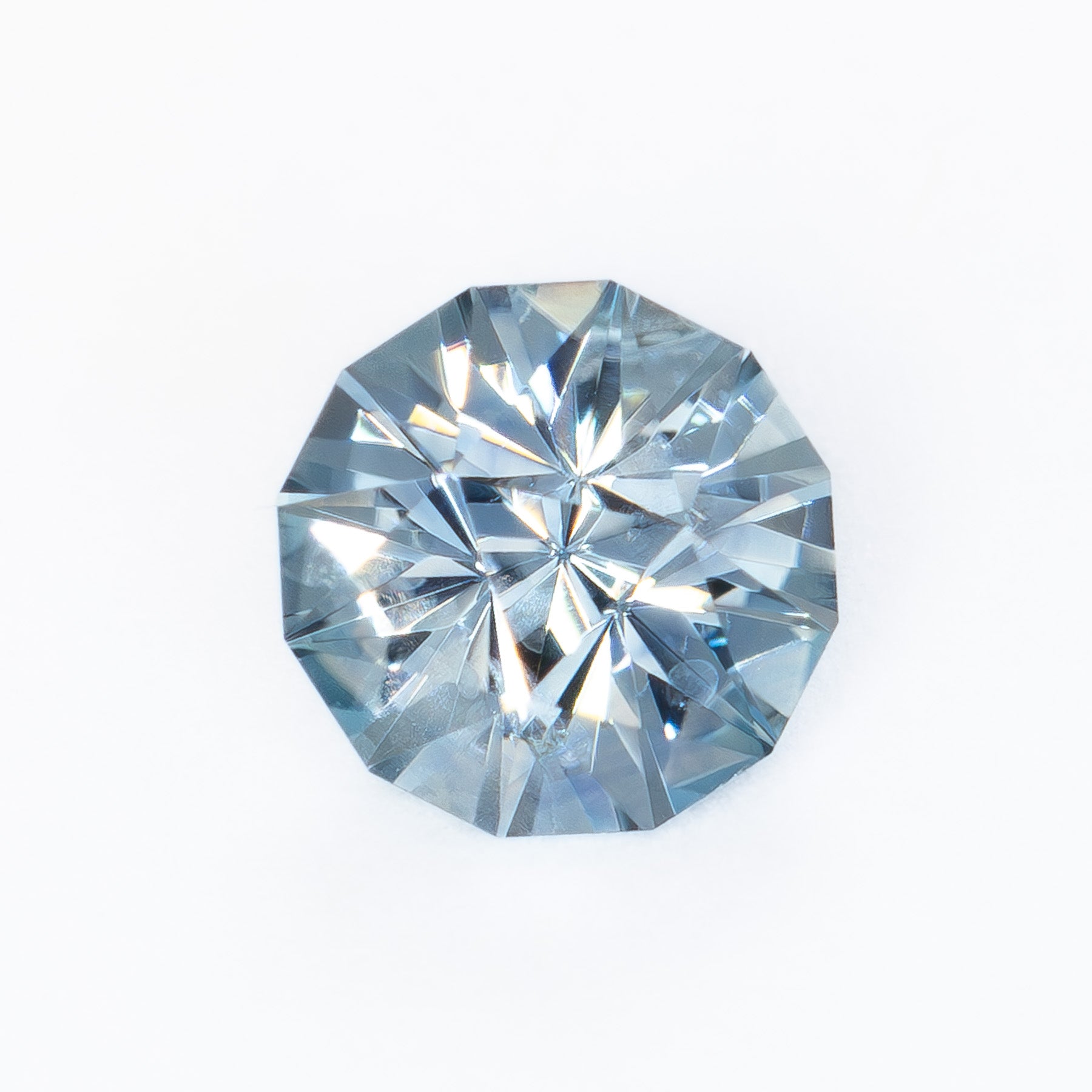 MS0107 light blue round montana sapphire