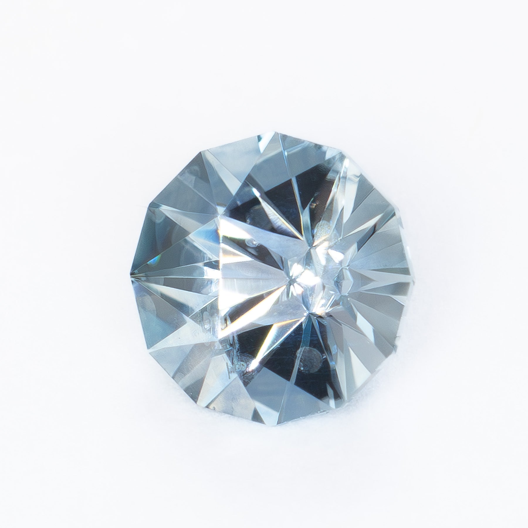 MS0107 light blue round montana sapphire