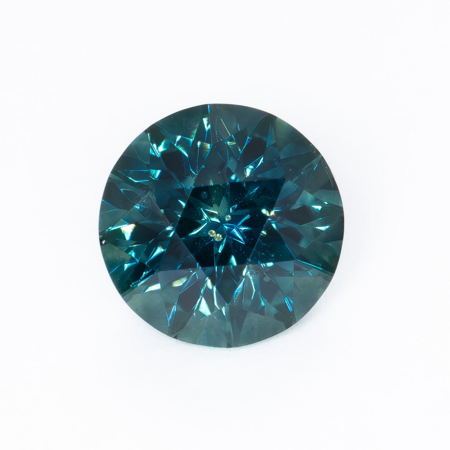 MS0112 blue round montana sapphire