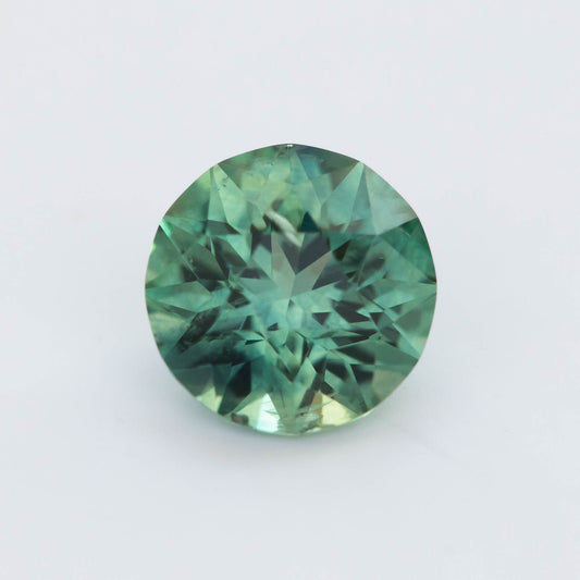 MS0125 green-yellow montana sapphire round