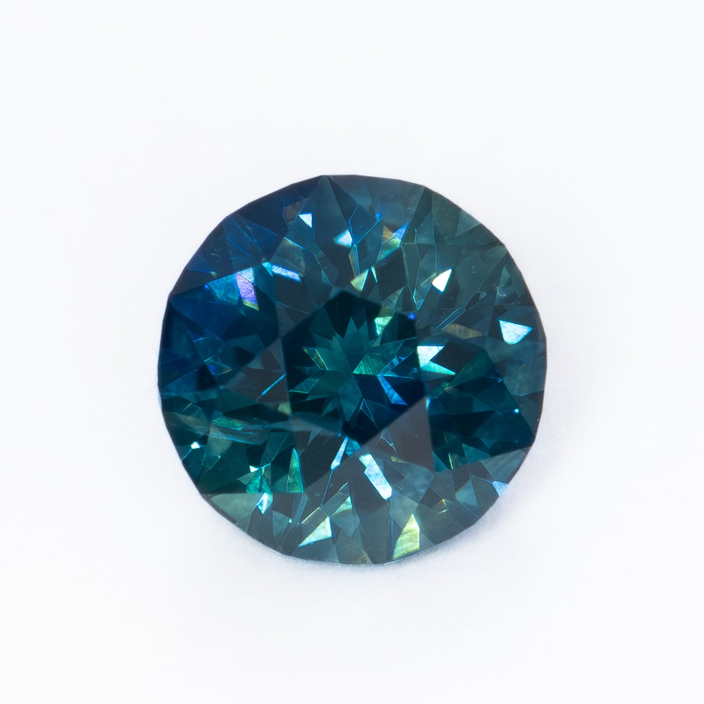 MS0133 rich blue round montana sapphire