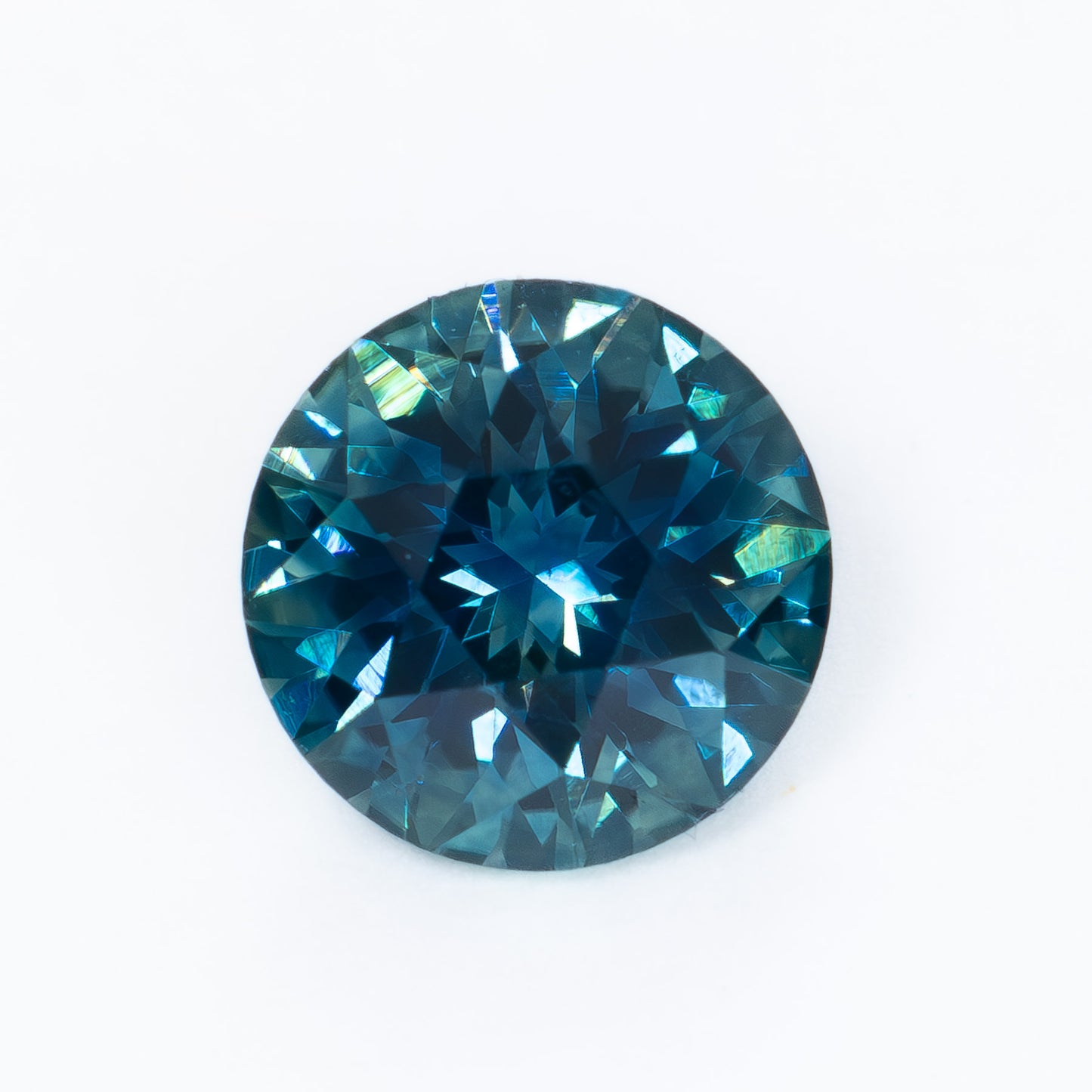 MS0135 blue round montana sapphire