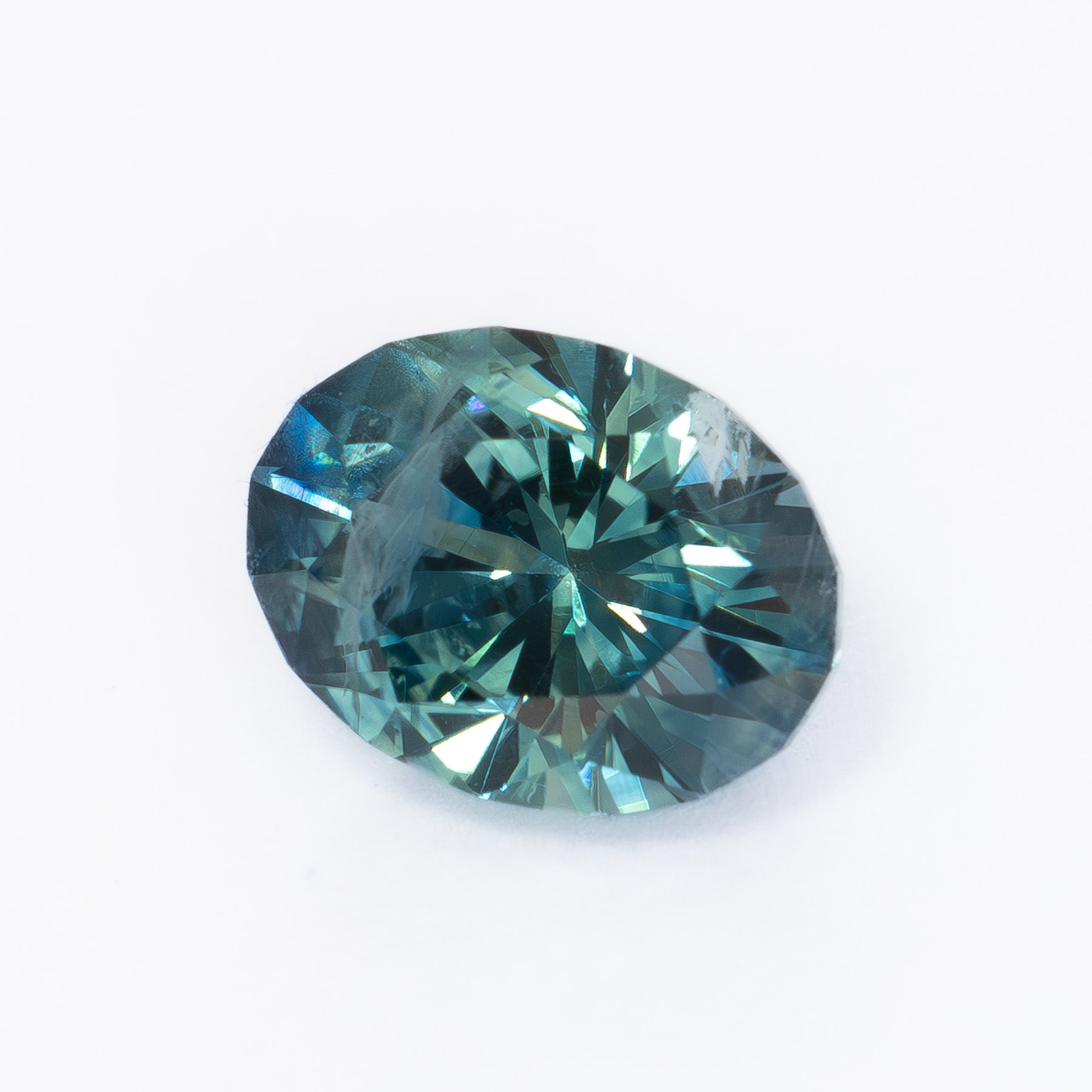 MS0153 blue oval montana sapphire