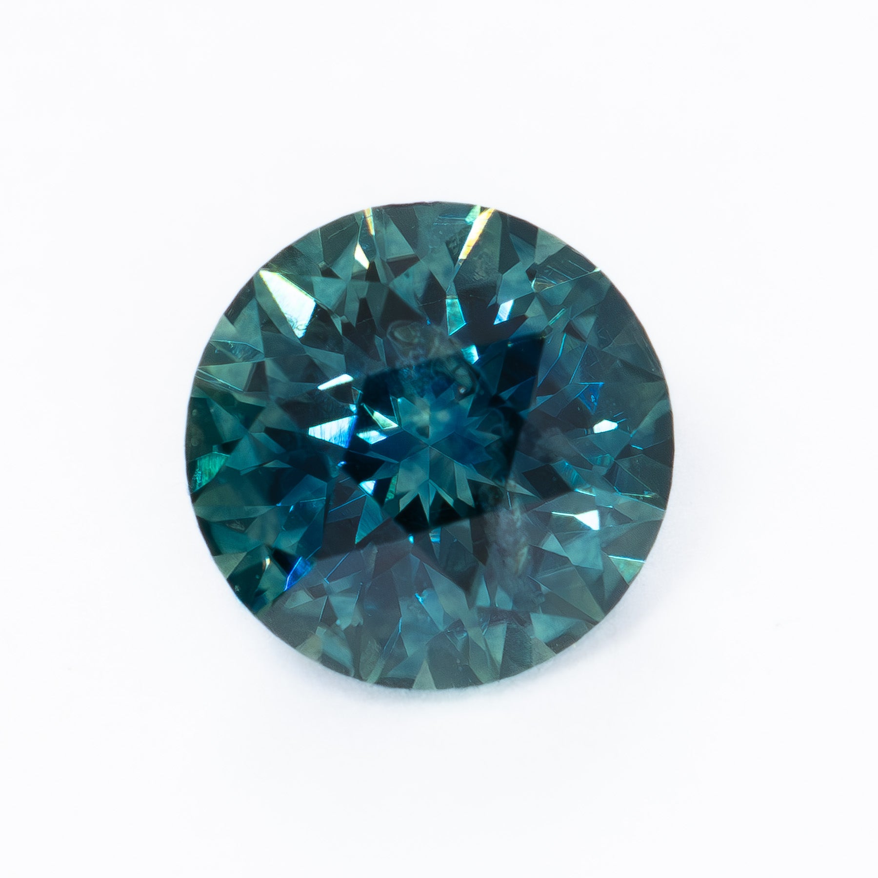 MS0155 rich blue round montana sapphire