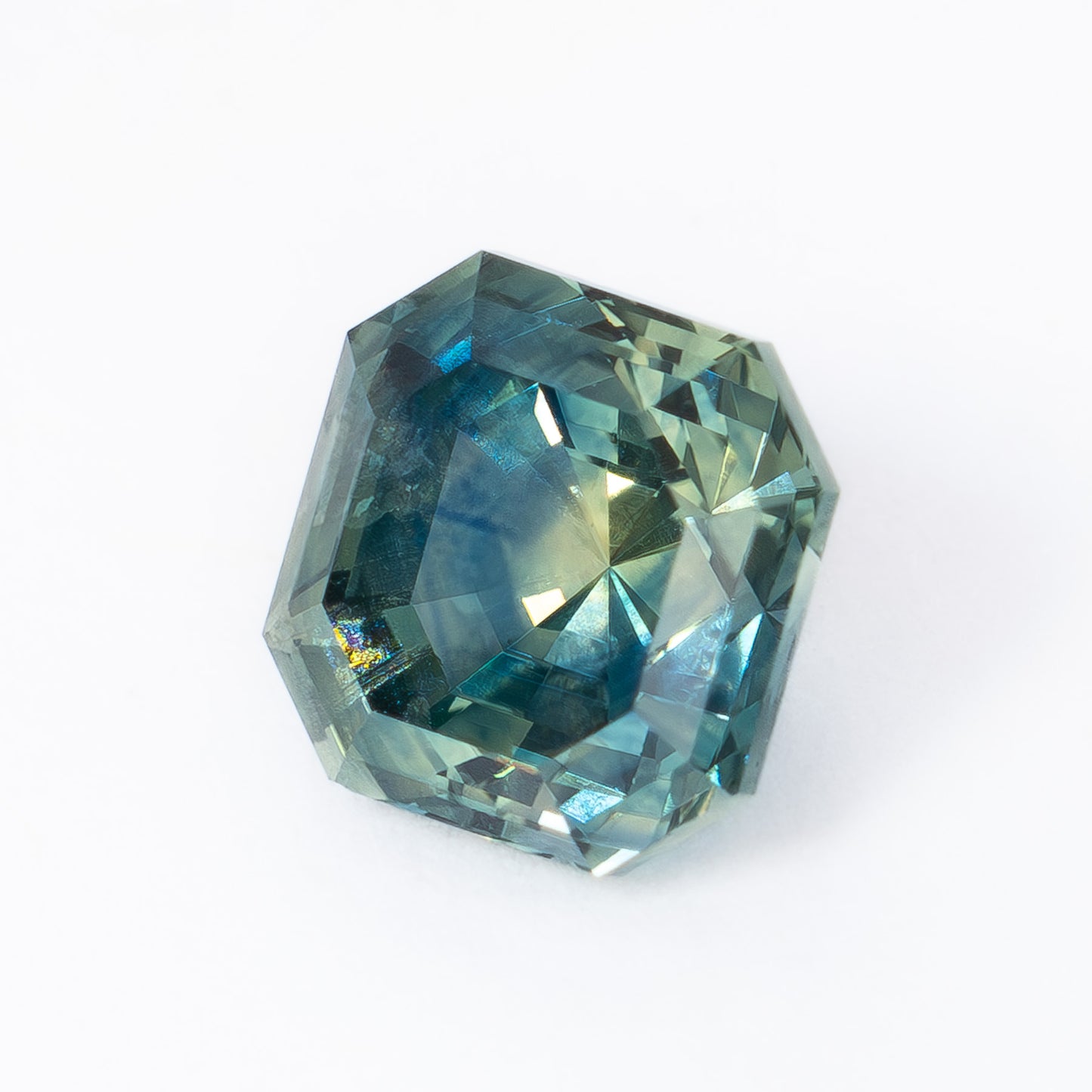 MS0157 blue asscher montana sapphire