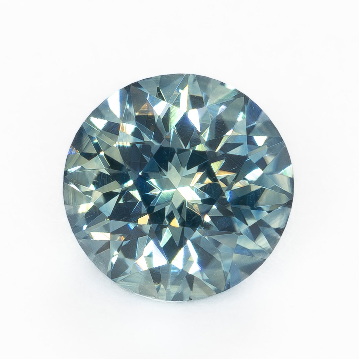 MS0160 1.18ct light blue stormlight round montana sapphire