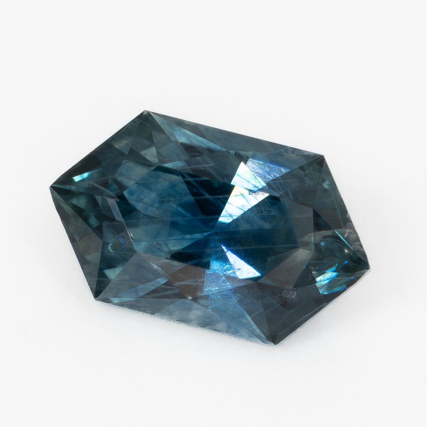 MS0171 1.10ct blue montana sapphire dutch marquise elongated hex
