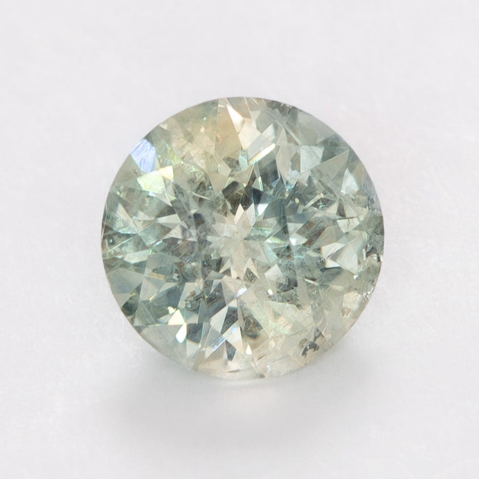 MS0172 1.10ct round grey montana sapphire