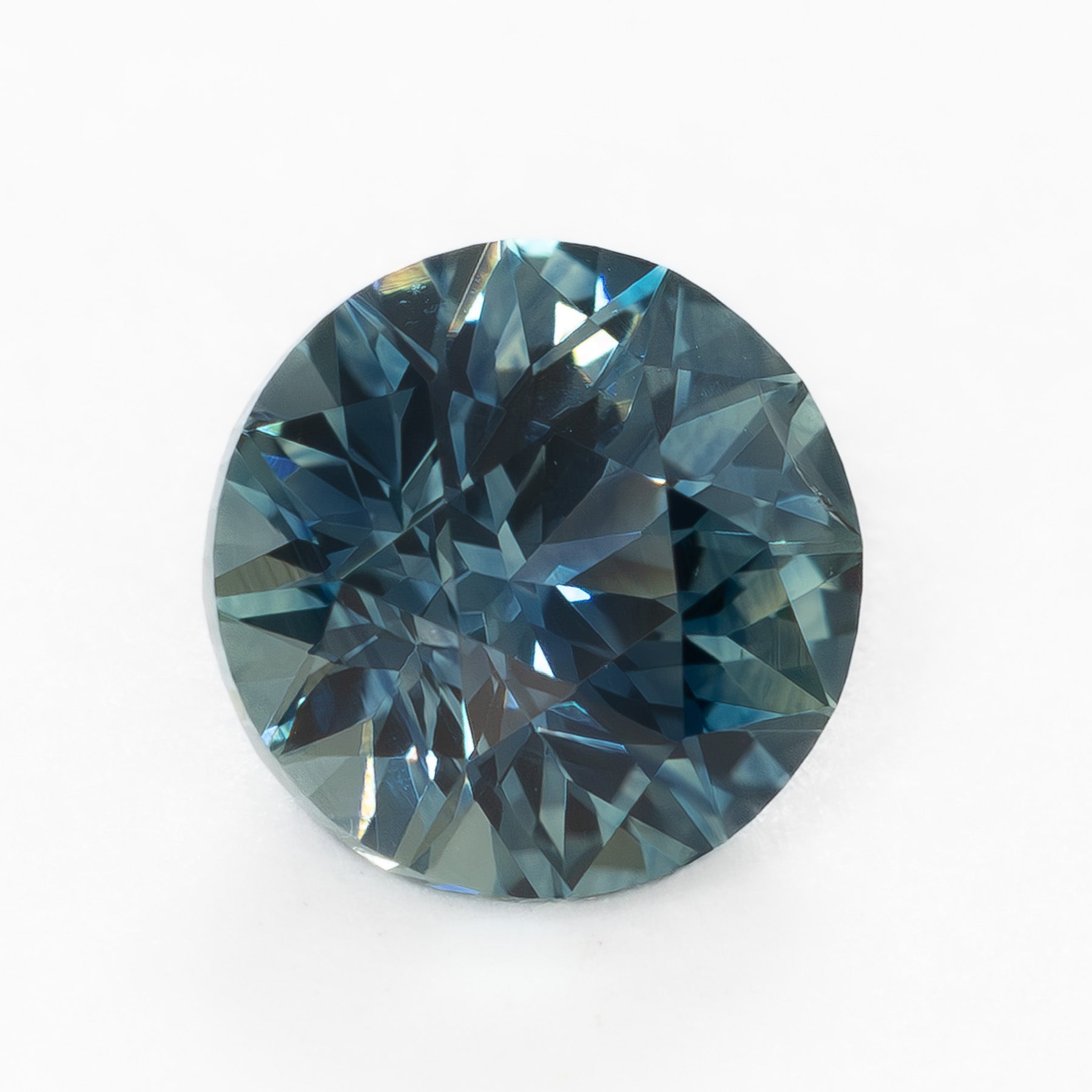 MS0174 1.02ct blue stormlight round montana sapphire