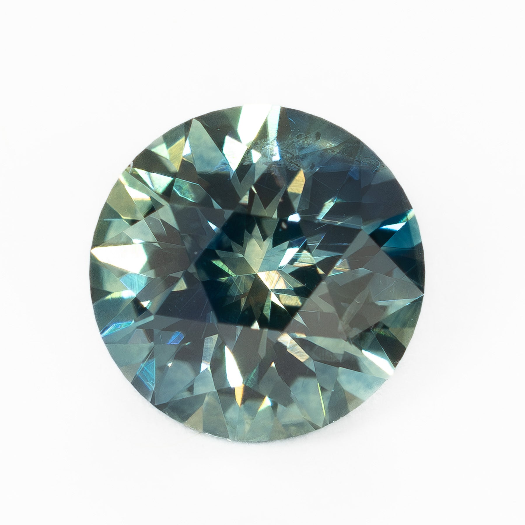 MS0177 1.48ct light and medium blue stormlight round montana sapphire
