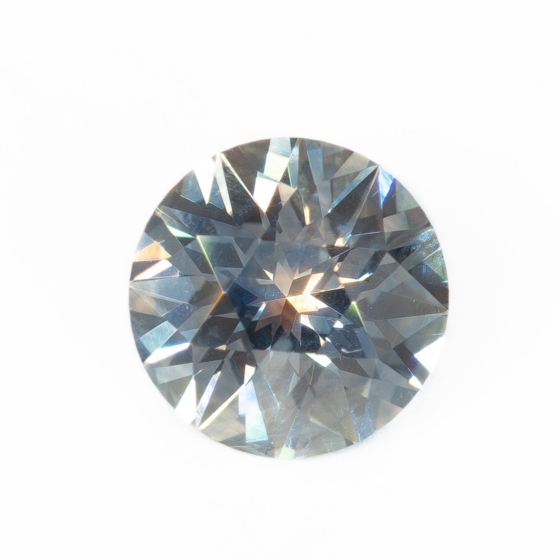 MS0179 0.54ct color change pink purple stormlight round montana sapphire