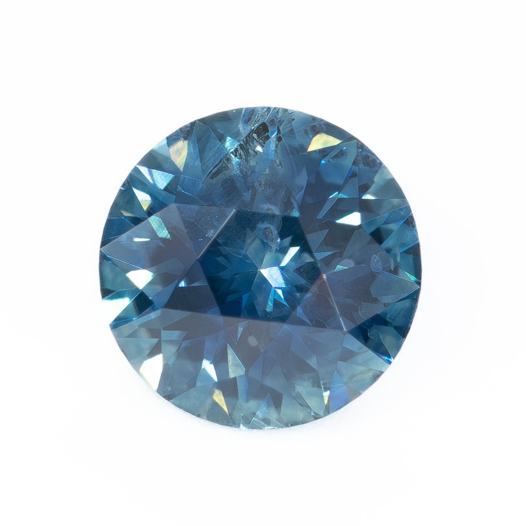 MS0183 1.01ct medium blue stormlight round montana sapphire