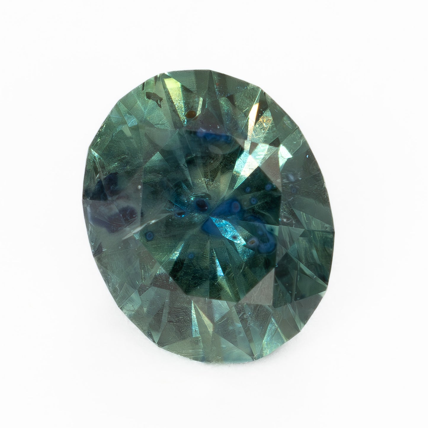 MS0185 1.55ct blue-green oval montana sapphire