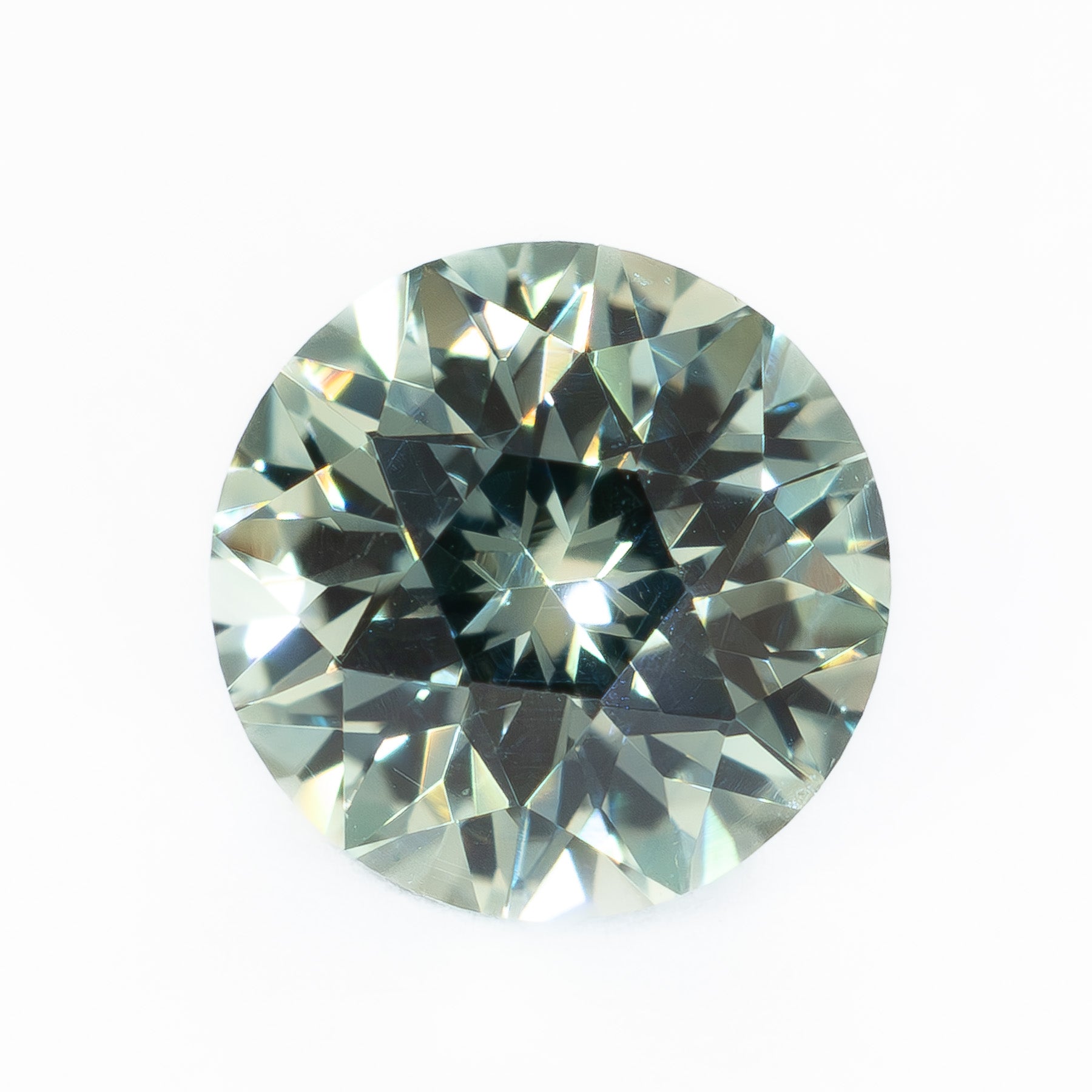 MS0186 1.24ct light blue stormlight round montana sapphire