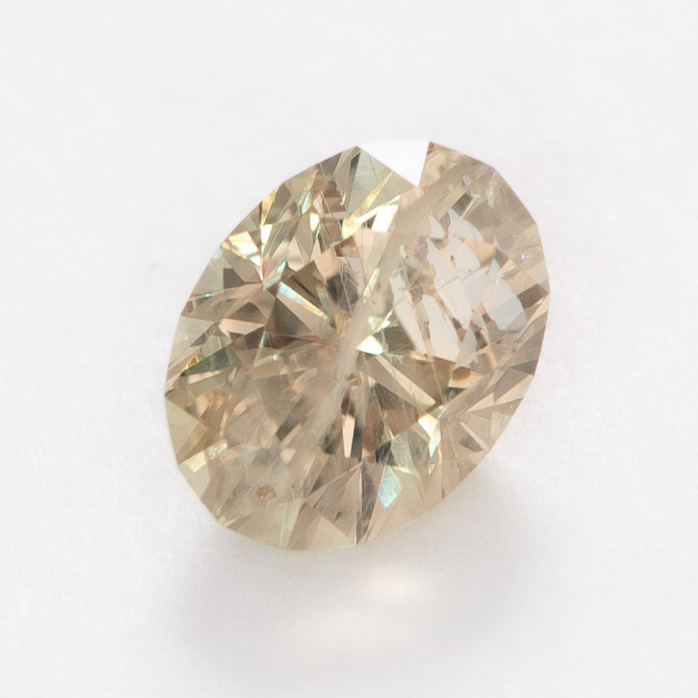 MS0187 1.34ct peach oval montana sapphire