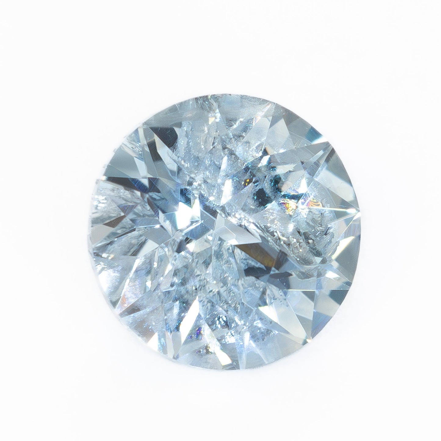 MS0188 1.03ct light blue stormlight round montana sapphire