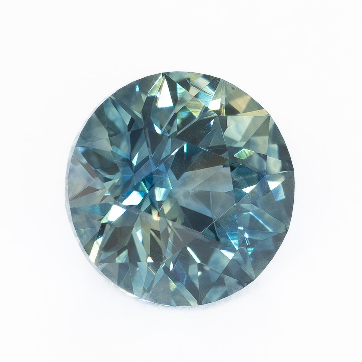 MS0191 0.98ct medium blue stormlight round montana sapphire